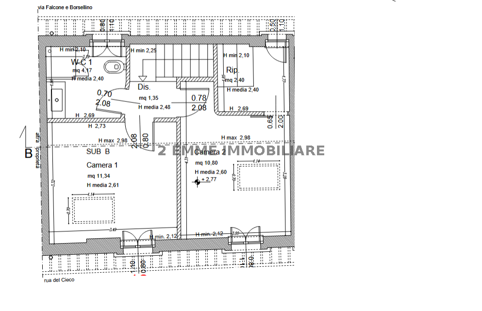 4938 - CIELO-TERRA VENDITA ASCOLI PICENO ZONA CENTRO STORICO - € 155.000 5